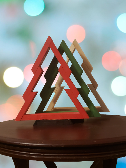 Classic Christmas Tree Trio