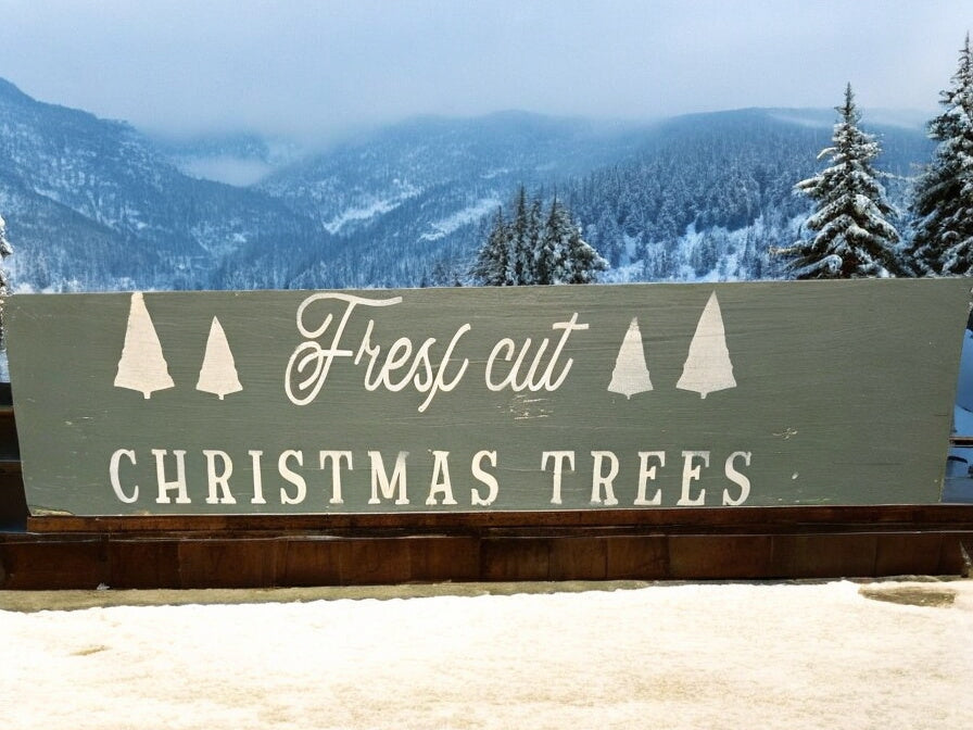 Rustic Christmas Signs