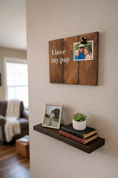 Rustic Picture Hanger