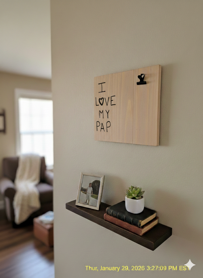 Rustic Picture Hanger