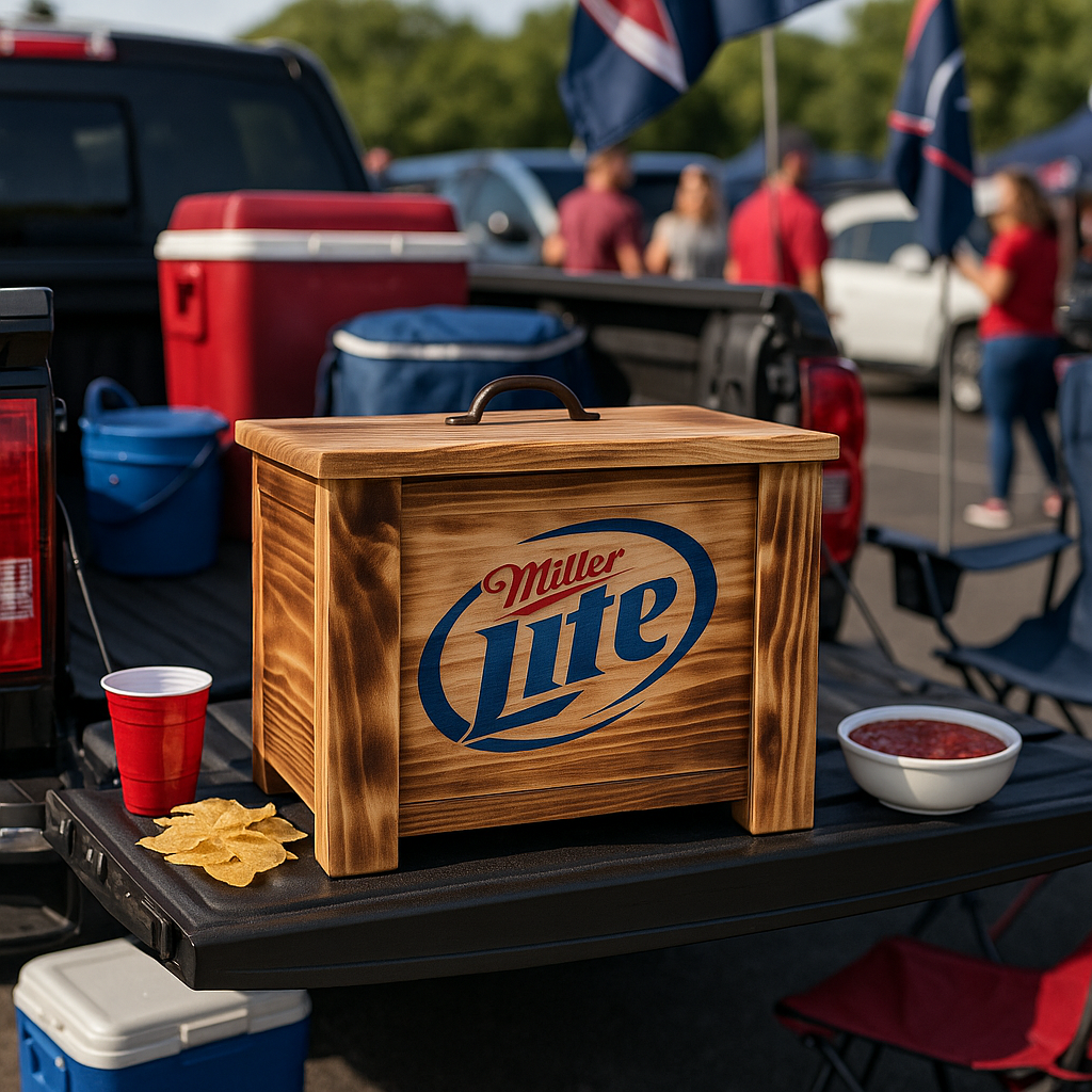 Personal Wooden Cooler