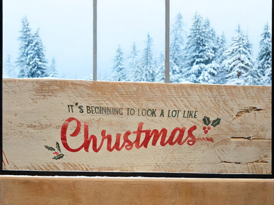 Rustic Christmas Signs